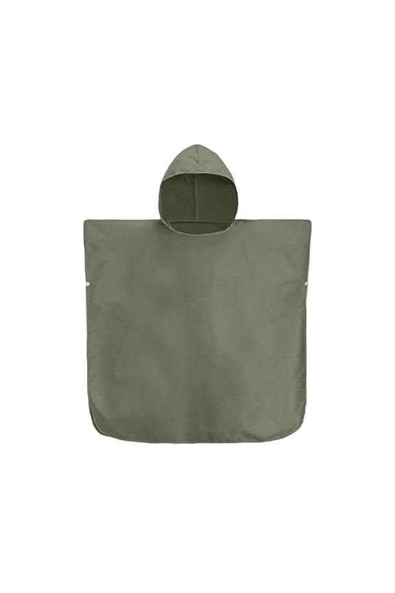 23.6x23.6in Surf Poncho Men & Women Towel Poncho Adult with Hood,Thick Quick Dry Changing Poncho Towel,Microfiber Wearable Cover Up for Surfing Beach Swim - Absorbent Changing Towel,Army Green