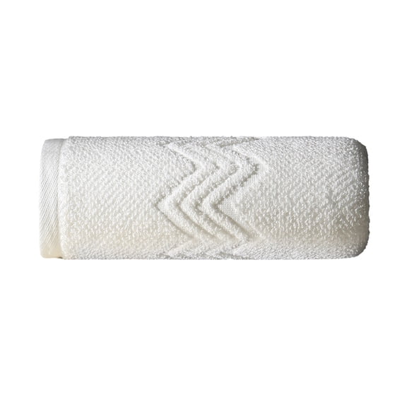 Oioii 29.1x13.7in Mountain Pattern Rectangular Face Towel, Soft Absorbent Durable Bath Towel for Bathroom Spa Salon Pool Beach Dorm, Machine Washable Daily Use Cleaning Towel,White