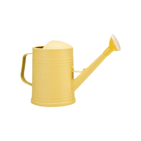 Oioii 2L Large-Capacity Long Spout Watering Can Ergonomic Gardening Tool for Patio Potted Plants Flowers Vegetables Precise Watering 5.51x7.09x8.66in, , Gardening Supplies, Yellow
