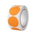 thumbnail image 1 of Oioii 500 Pcs 1 Inch Colored Dots Markings Stickers, Round Colorful Adhesive Dot Stickers, Multi-use For DIY Craft Decoration Labeling And Daily Marking,Orange, 1 of 8