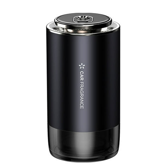 Oioii Car Smart Spray Aromatherapy Cologne Forest Scent 50ml, Aluminum Alloy Start Seat Type Car Perfume Instrument Long-Lasting Fragrance Car Air Freshener,A