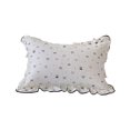 thumbnail image 1 of Oioii 18.9x29.13in Category A Cloud-feel Double-layered Yarn-lined Pillowcase, Cotton-edged Bow-print Pillowcase, Soft And Comfortable For Home Bedding Decoration,White, 1 of 6