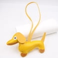 thumbnail image 1 of Oioii Cute Leather Sausage Dog Hand Rope Bag Pendant, Lovely Charm for Phone Case, Bag and Car Keychain, Creative Small Decoration Gift for Daily Use and Present Giving.,M, 1 of 1