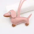 thumbnail image 1 of Oioii Cute Leather Sausage Dog Hand Rope Bag Pendant, Lovely Charm for Phone Case, Bag and Car Keychain, Creative Small Decoration Gift for Daily Use and Present Giving.,C, 1 of 1