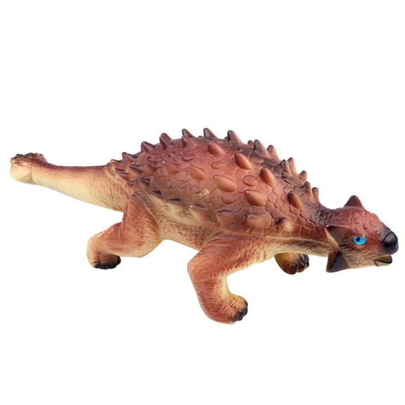 Oioii Dinosaur Figurines with Light & Sound, Educational Home Decor Ornament, Realistic Dino Statue, Interactive Sensory Enlightenment Play & Decor Accessory,C