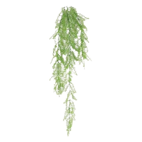 Oioii Faux Seaweed Wall Hanging Decoration Artificial Greenery Floral Photography Prop Fake Green Plant for Home Wall Garden and Party Scene Decor,Green