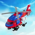 thumbnail image 1 of Oioii Helicopter Toy with Lights and Sound,Simulative Rescue Helicopter Vehicles Toys,Pull-Back Propeller Army Toys Toddler Kids Boys Gifts, 1 of 7