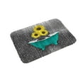 thumbnail image 1 of Oioii Home Bedroom Sunflower Doormat, Soft Non-Slip Floor Rug, Cute Pattern Carpet Mat for Living Room, Kitchen, Bathroom and Home Decoration,B, 1 of 2