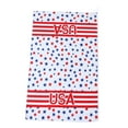 thumbnail image 1 of Oioii Independence Day Patriotic Kitchen Dish Towel, Durable Polyester Table Platter Towel, Multi-Purpose Cleaning Rag for Home Kitchen and Festival Party Decor.,D, 1 of 6
