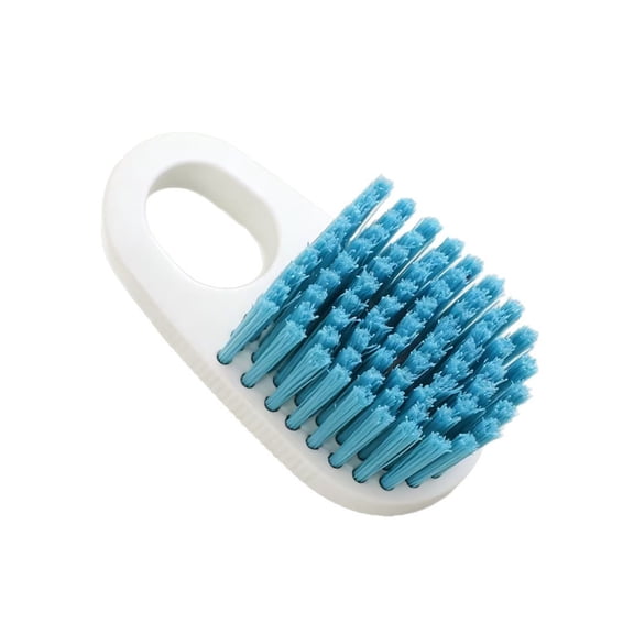 Oioii Kitchen Cutting Board Cleaning Brush, Multifunctional Plastic Brush, Household Heavy-Duty Scrubber for Cutting Board and Kitchenware,Blue