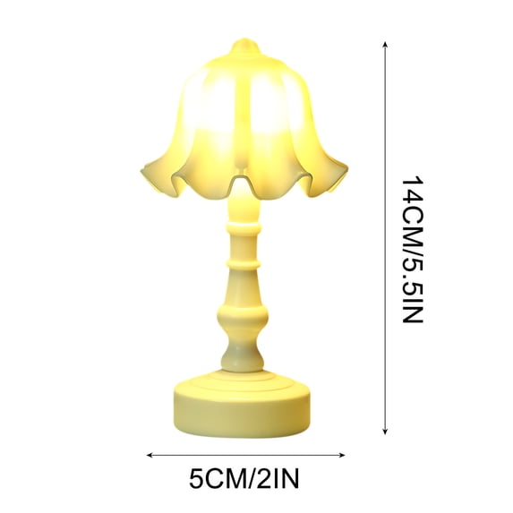 Oioii LED Night Light Street Light Scene Decorative Light, Mini Small Table Lamp for Desktop, Home Bedroom, Living Room and Festival Atmosphere Decoration.,C
