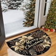 thumbnail image 1 of Oioii Merry Christmas Door Mat Indoor Outdoor Entrance Doormat Non Slip Rubber Backing Christmas Decorative for Holiday Home Front Outside Entry, 1 of 6