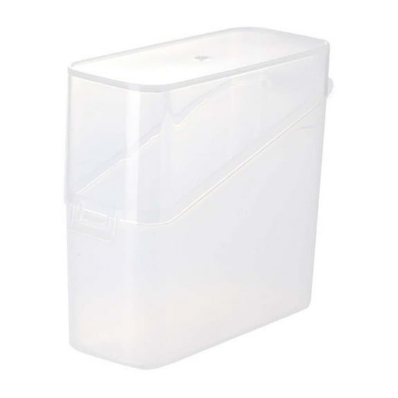 Oioii Multi-functional Storage Box for Cheese, Coffee and Tea Bag, Small Sorting Organizer Box for Kitchen Countertop, Desktop and Home Daily Use.,Clear