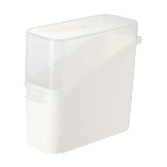 Oioii Multi-functional Storage Box for Cheese, Coffee and Tea Bag, Small Sorting Organizer Box for Kitchen Countertop, Desktop and Home Daily Use.,White