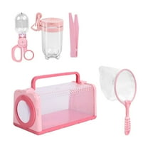 Oioii National Geographic Bug Catcher Kit for Kids - Kids Bug Habitat with Magnified Viewer, Bug Catcher, Tweezers & Learning Guide, Insect Habitat, Outdoor Toys, Kids Bug Catching Kit, Bug Box