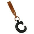 thumbnail image 1 of Oioii New Leather English Letter Keychain, Fashion Car Key Hanger, Exquisite Bag Pendant Accessory, Stylish Key Ring For Men Women Daily Use,C, 1 of 4