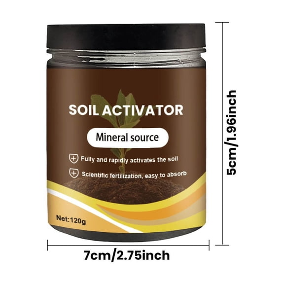 Oioii Plant Growth Activator & Regulator, Promotes Strong Rooting, Improves Fertilizer Efficiency & Soil Remediation for Garden Plants,A