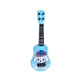 thumbnail image 1 of Oioii Portable Beginner Ukulele Guitar, Durable Nylon String Musical Toy, Lightweight Acoustic Music Instrument, Handheld Educational Music Play Accessory for All,Blue, 1 of 6