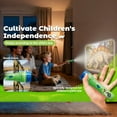 thumbnail image 1 of Oioii 2026 Upgraded Projector Flashlight Night Light for Kids, Educational Learning Toy with 24 Dinosaur Images, Fun Bedtime Night Light Projector for Children Bedroom,A, 1 of 2