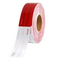 thumbnail image 1 of Oioii Red White Reflective Safety Tape Waterproof Car Truck Body Stickers High-Visibility Annual Inspection Reflective Strip, Garden Tools, Yard Maintenance, Multicolor, 1 of 3