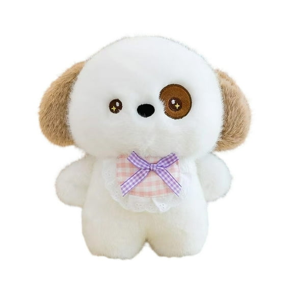 Oioii Stuffed Animal Puppy Plush Toys for Kids,Cuddling and Playing, Puppy Stuffed Animals Plush Toy, Party Favors,Decorations(Puppy),#6-White