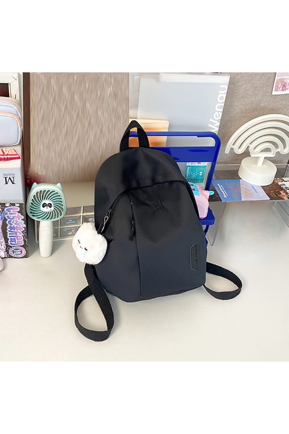 Summer Ins Preppy Style Color Backpack for Women All-matching Small Schoolbag Travel Mini Backpack, Back to School Shopping, Student Must Haves, E