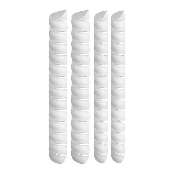 Oioii Tree Trunk Protector Tube Anti-Squirrel Mouse Bite Bark Guard Wrapper for Sapling Growth Protection, Garden Tools, Yard Maintenance, White