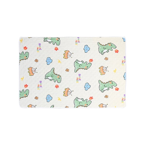 Oioii Waterproof Reusable Bed Pad for Incontinence Protection, 59x39.4 Inch Large Nursing Mat for Elderly, Breathable Non Slip for Home Hospital,G