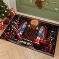 thumbnail image 1 of Oiooi Christmas Bathroom Rug Christmas Bath mat Christmas Christams Decorations for Bathroom Indoor Entrance Door Mat for Shower Room Bathtub Non-Slip 15.7x23.6 Inch, 1 of 6