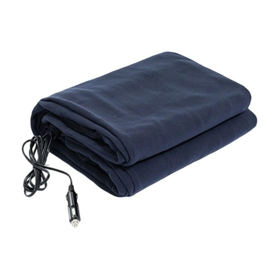 Oioii Heated Blanket - 12-Volt Electric Blanket for Car, Truck, SUV, or RV - Portable Winter Car Accessories for Camping or Travel by Stalwart