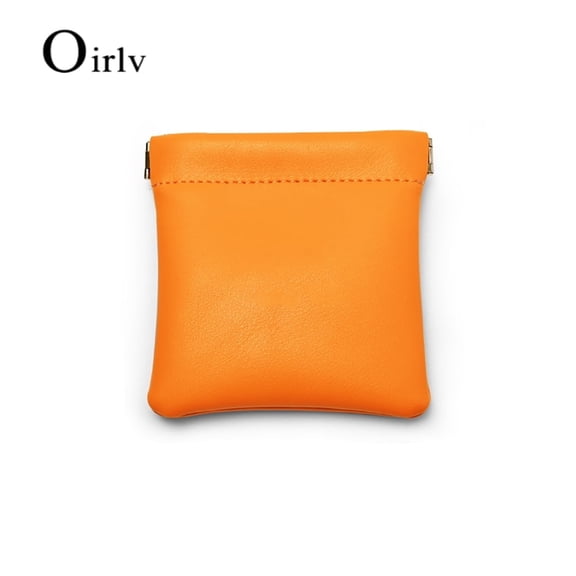 Oirlv 5 Pcs Wholesale Pocket Cosmetic Bag Cosmetic Bag Bag Automatic Closing Storage Small Bag Coin Purse Lipstick Data Cable Storage Bag