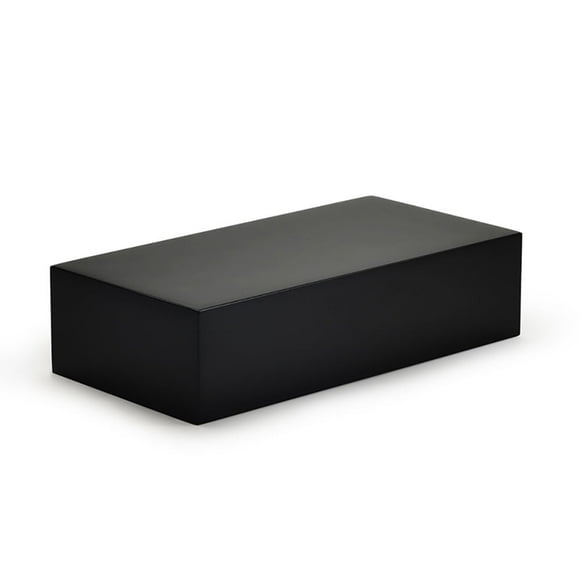 Oirlv Square Jewelry Organizer, Wood, 14.9 oz, Black, 1 Count
