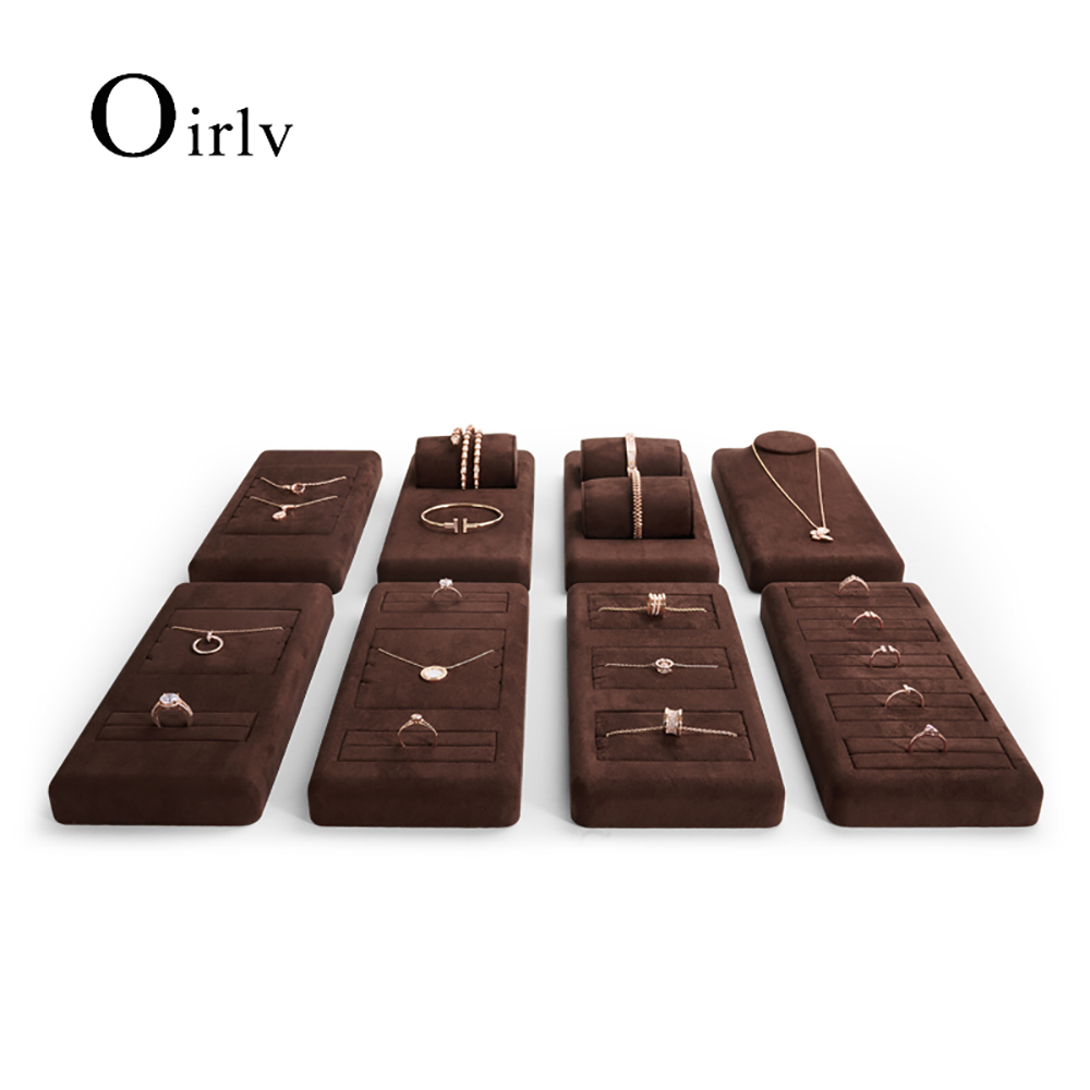 Samt Ringständer Organizer - Ausstellungstablett Für Schmuck