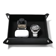 Oirlv Valet Tray for Men Jewelry Holders & Organizers, Leather