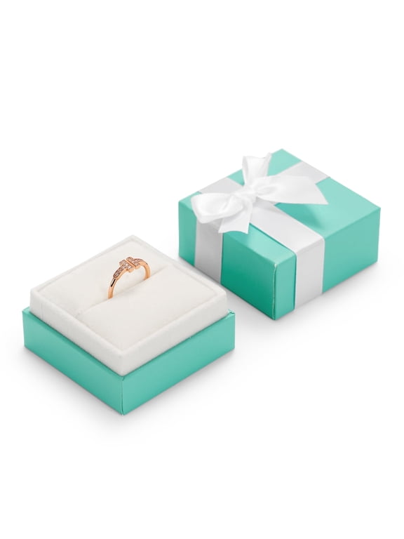 Ring Box Wedding Day Small Gift Box for Jewelry Velvet Ring Display Box Green