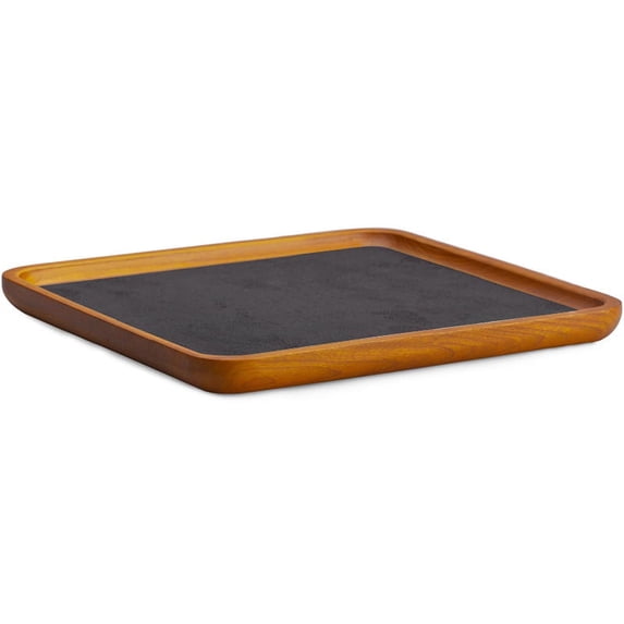 Oirlv Solid Wood Jewelry Tray Jewelry Display Holder Showcase Jewelry Display Organizer