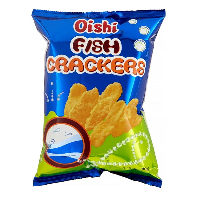 Oishi Fish Crackers, 90 Gram