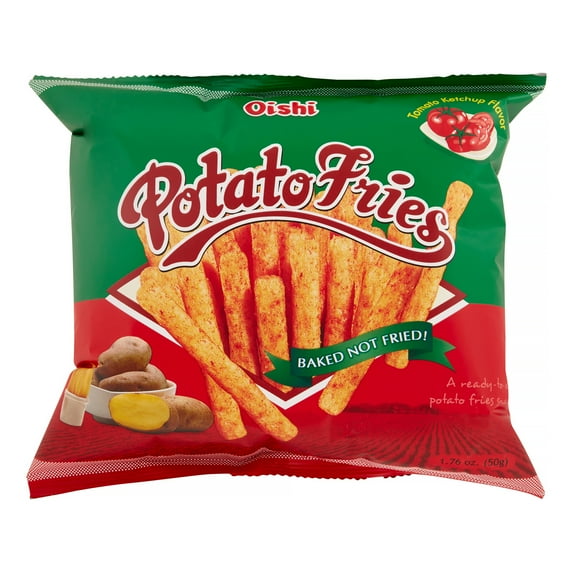 Oishi Potato Fries Ketchup, 50 Gram