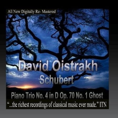 Oistrakh,David / Knushevitsky,Sviatoslav / Oborin - David Oistrakh - Schubert Piano Trio No. 4 in D Op. 70 No. 1 Ghost - Music & Performance - CD