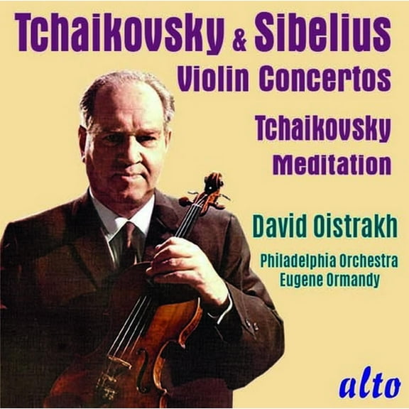 Oistrakh,David / Philadelphia Orchestra - Tchaikovsky & Sibelius Violin Concertos Meditation from Souvenir d'un - Music & Performance - CD