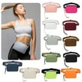 thumbnail image 1 of Oiur Mini Belt Bag with Adjustable Strap Waterproof Crossbody Waist Bag for Women Men Sports Fanny Pack for Workout Traveling Running Hiking Cycling,Orange, 1 of 8