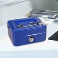 thumbnail image 1 of Oiur Mini Cash Box with Security Lock And Two Keys Compact Shock-proof Portable Multi Compartments Deposit Cash Cash Safe Metal Box, 1 of 9