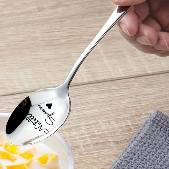 Oiur Soup Spoon Smooth Surface Anti-scald Handle Stainless Steel Cooking Utensils Table Spoon Kitchen Supply