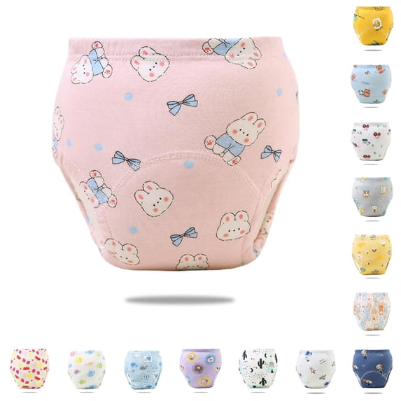 Oiyii Absorbent Training Underwear for Boys Astronaut Print Briefs Everyday Wear Undergarments,D