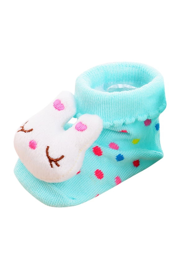 Boys Girls Cartoon Floor Socks Kids Non- Breathable Indoor Soft Sneakers