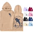 thumbnail image 1 of Oiyii Toddler Boy' Whale Isaiah 43:2 Bible Verse Front Back Graphic Hoodie Long Sleeve Faith Hooded Sweatshirt Pullover Top,Khaki, 1 of 4
