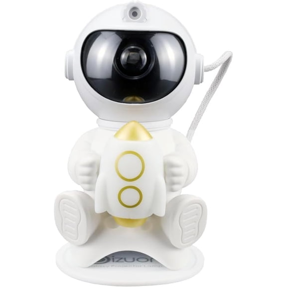 Oizuon Rocket Galaxy Light Projector - Adjustable Projection & Nebula Modes, Remote Control with Timer, USB-C Powered Star Night Light for Bedroom Decor, Christmas Gift C113