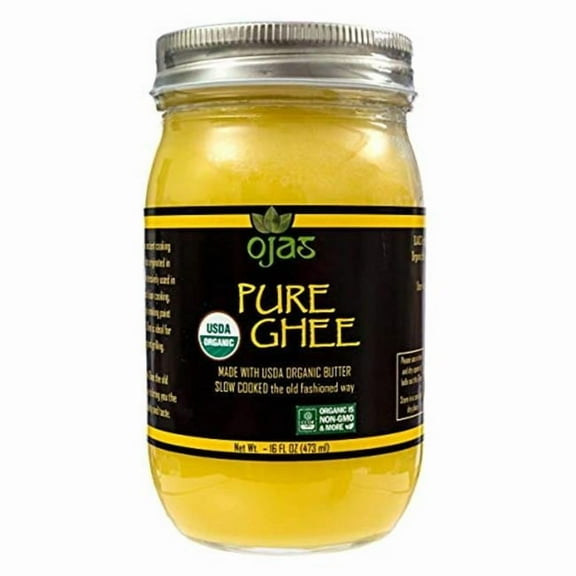 Ojas OJ-OG-16 16 oz Home Made Organic Ghee - 4 Pack