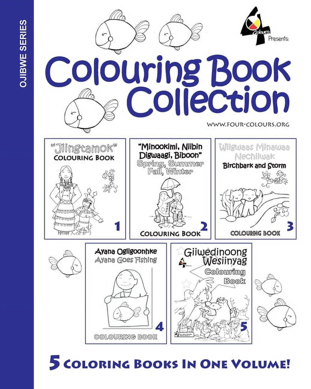 Ojibwe Colouring Book Collection, (Paperback)