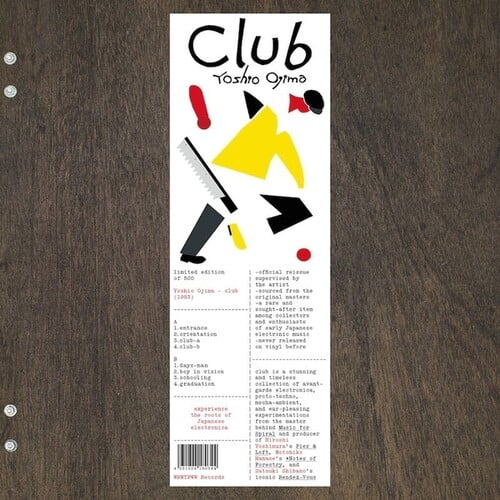 Yoshio Ojima - Club - Music & Performance - Vinyl